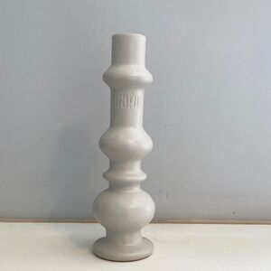 Hearth & Hand Sculptural Matte White Ceramic Vase